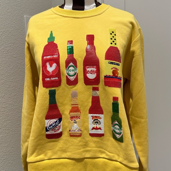 Queen of Sparkles Hot Sauce Sweatshirt - Picture 3 of 3